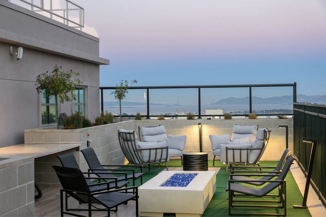 Rooftop Lounge - The Standard at Berkeley - Right Across Campus, PRIVATE BATHROOM, $500 ASSIGNMENT FEE COVERED