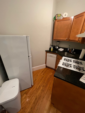 Kitchen - Studio with Alcove on Hemenway Street with modern kitchen Apartments
