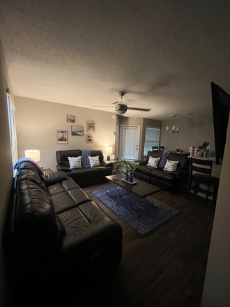 Living Area - Apartment For Sublease Near Campus
