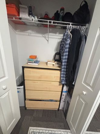 Bedroom Closet - South Campus Commons 7 Apartments