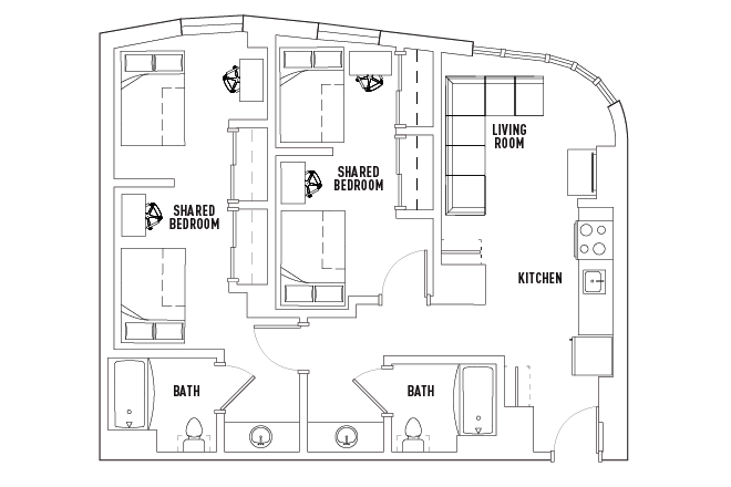 Floorplan of the whole unit - Lightview