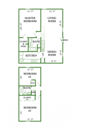 floor plan! - Pufton Apartments. APT 316