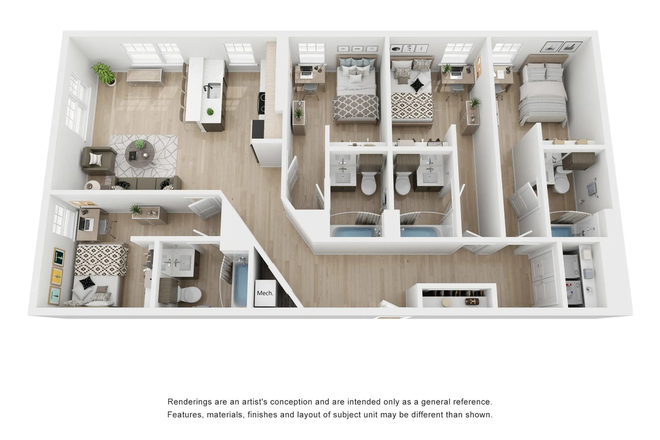 Comes with all features from washer and dryer, kitchen, fully furnished, etc. - Fieldstone Properties