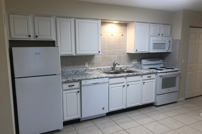 Kitchen - 718 South Locust Street Apartments