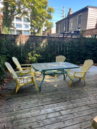 Outdoor space - 1 Bedroom in 3br house