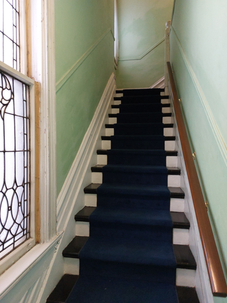 Stairs to 2nd floor. - 1 Furnished Bedroom in Baldwin/Chinatown.