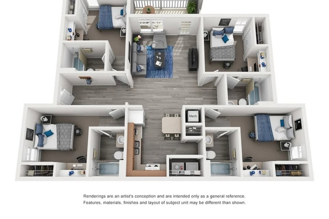Unit - Gainesville Place Apartments
