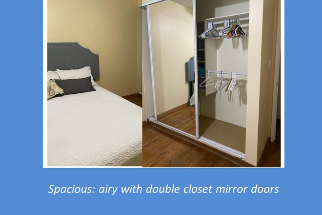 Room2D - 4 blocks to Chapman -International students/Post Docs/visiting professors $1100/mon