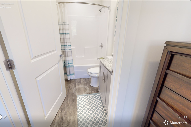 One of the bathrooms - Aspen Heights Apartments
