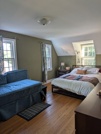Large master bedroom, four windows, closet. - Private room in University Park (flexible move-in)!