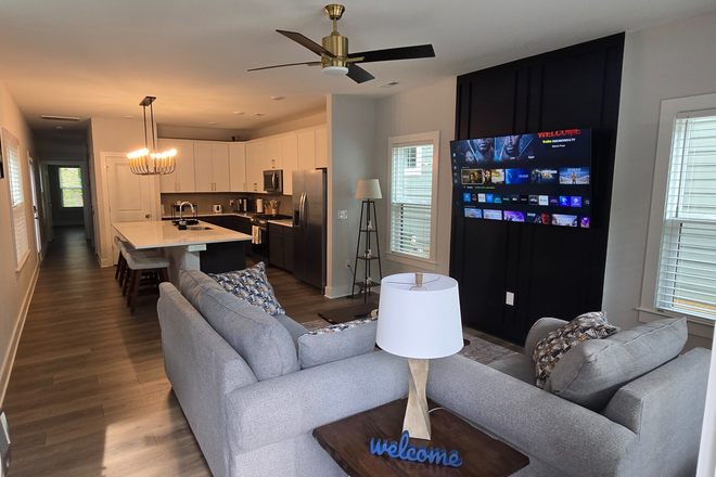 Living Room - Brand new co-living property near Duke available for rent! House