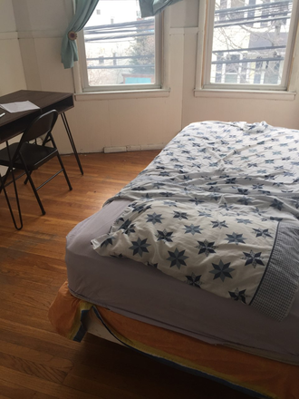 Bedroom - Furnished room in a 4 bedroom apartment near Harvard and Inman square