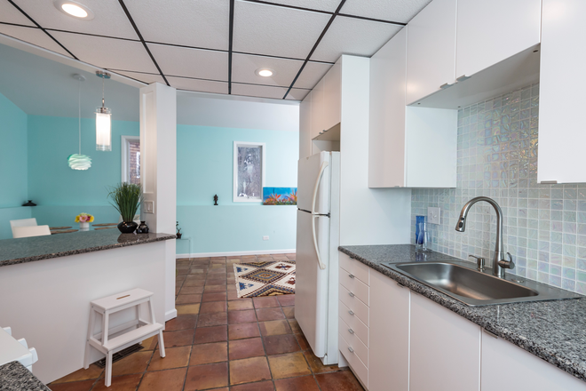 Kitchen - Furnished 2BR condo-N. Harrison St-Princeton