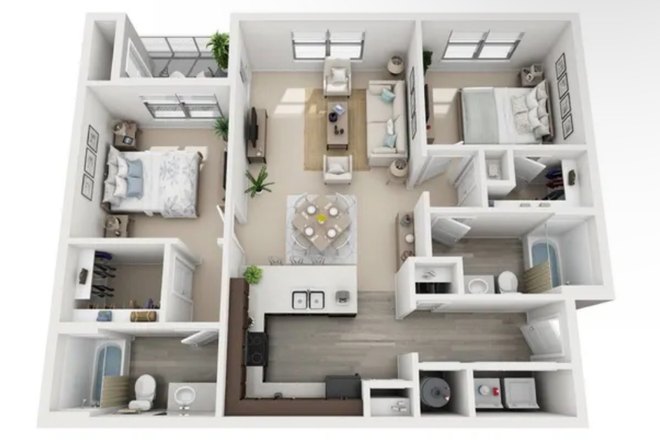 Floorplan - Crosstown Walk