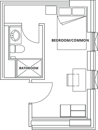 1 Bedroom Studio - PRIVATE STUDIO– CAMPUSONE – 2 MIN WALK TO U OF T Official Lease Takeover | Available Now | Furnished Apartments
