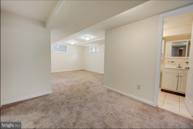 Living room - 2 bed, 1 bath basement apartment. Easy bus access to campus. All utilities included in rent.