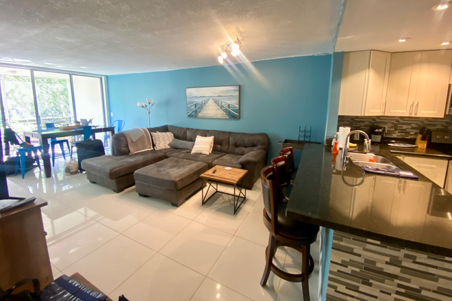 Open floor plan - Fully furnished, includes all utilities 2BR 2BA $2400 condo - less than 3 miles from NSU