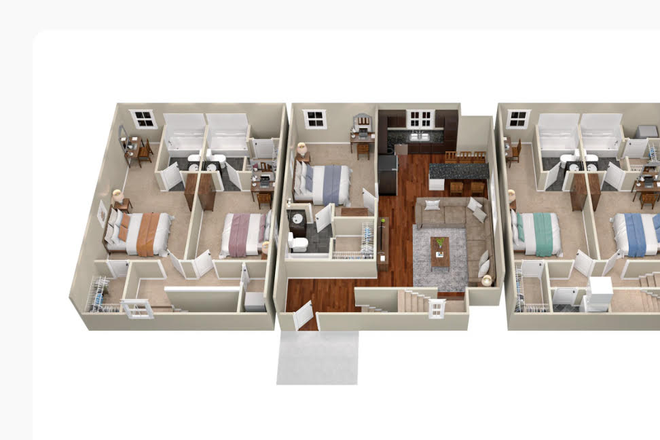 the middle one is my room - Highpointe