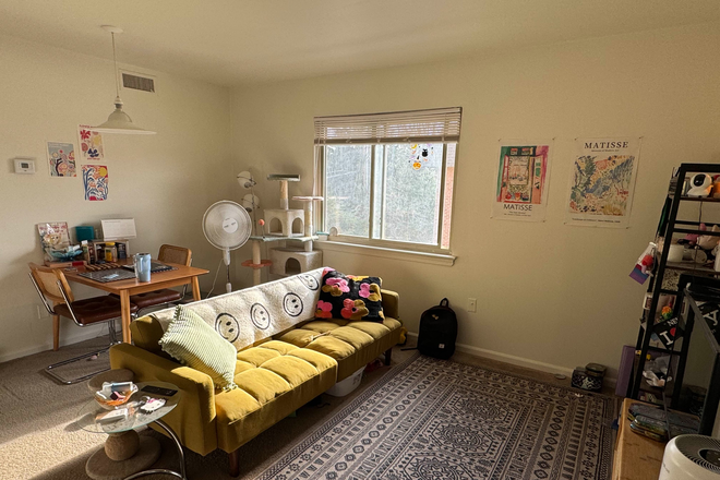 Living Room - 🏡 Lease Takeover – 1 Bed / 1 Bath at Chasewood Apartments (Blacksburg)