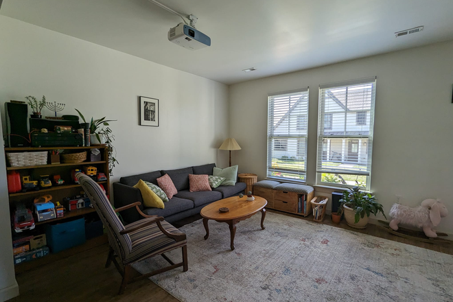 Living room - Relet:2BR thome for PU Faculty/Staff only-Stanworth Lane-Princeton