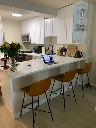 Counter for eating/ studying - Foggy Bottom Studio Condo