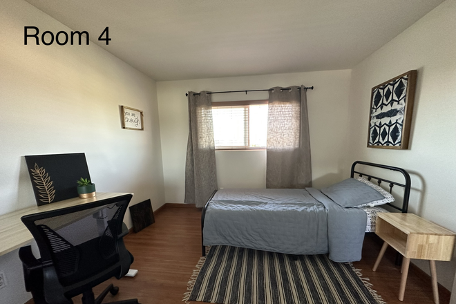 Bedroom is fully furnished - Cozy Furnished Private Bed, Shared Bath. Utilities, WiFi & W/D included.