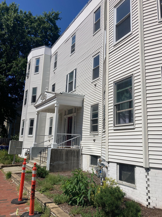 Front of building - *NO FEES* Apartment building in central square