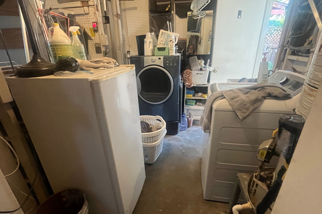 Wash room with auxiliary frig for your use in addition to access to - home near UCR