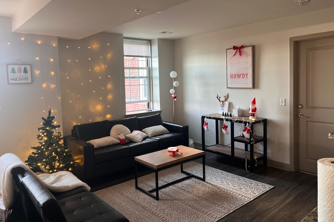 Living room - Fully Furnished Sublet Near Campus – In-Unit Washer & Dryer (utilies included in rent!!) Apartments