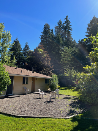 Patio and scenic backyard setting! - Lovely South Eugene Home