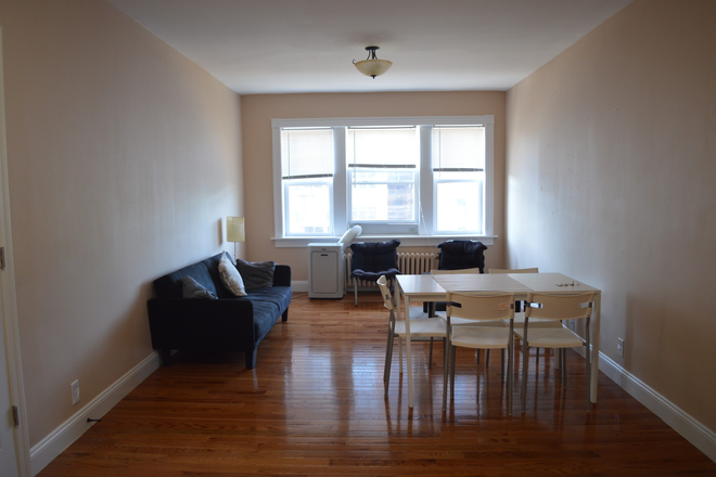 Call NOW for showings! 617-236-8600 - COMM AVE - TOP FLR 3BR/1BA NEXT TO BC AVAIL *8/24/2026* W/ H&HW INC, IN UNIT LNDRY, RNTL PRKNG!