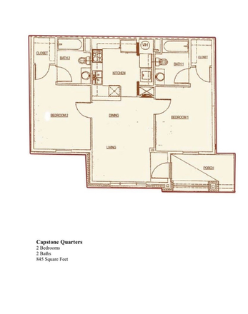 Floorplan - Capstone Quarters Condominium
