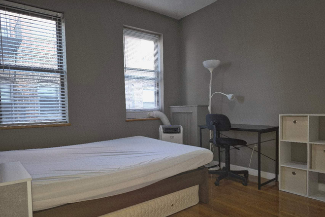 Bedroom is furnished as shown in photos - Furnished Rooms near Shops, BU & T to NEU, Harvard & MIT, In-Unit Laundry, AC, Incl Heat/HW, No Fee