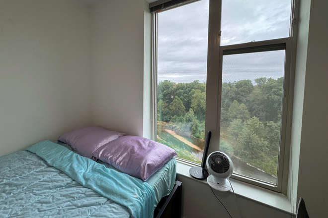 Bedroom view - Tempo College Park Apartments