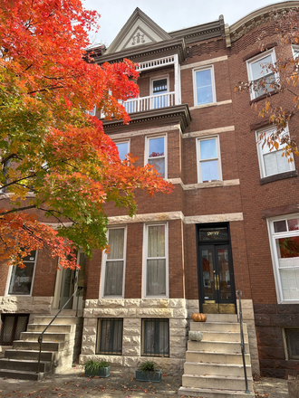 Facade - 6 Bedrooms Available in Beautiful Historic Charles Village Home