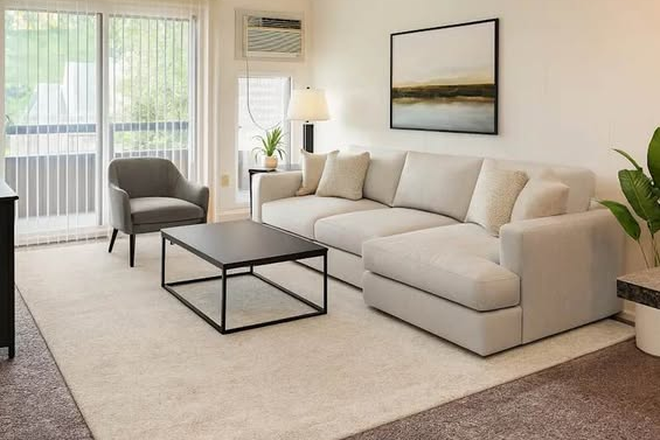 living room - Americana B - 3 bedroom 2 bathroom apartment