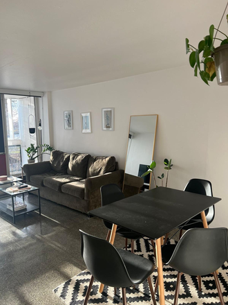 Living Room - 3 bedroom 2 bathroom apartment - Peabody Terrace available from beginning of August to end of August