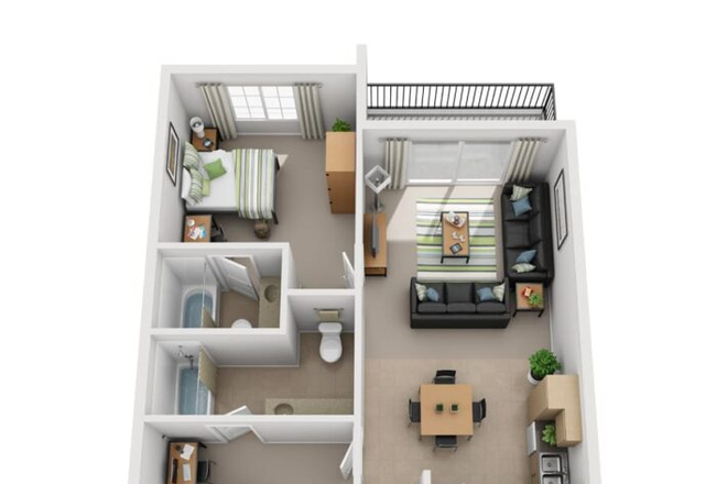 Floor Plan - Grandmarc Apartments
