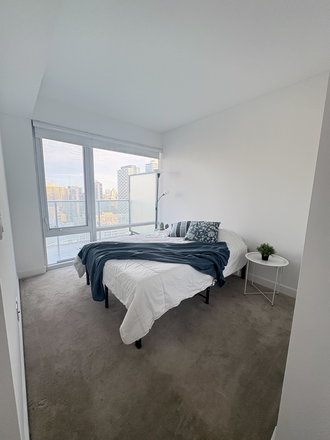 Bedroom C: $1,350 Private room with Double Sized Bed (Shared bathroom) Solo Occupancy Only - Private room in a co-living condo unit at Yonge St, Toronto! Utilities included!