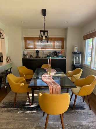 Shared Dining Area - Avail NOW: Private Bedroom and Bathroom House 7mins walk to campus