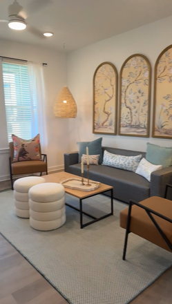 living room - Ivy and Elm Apartments