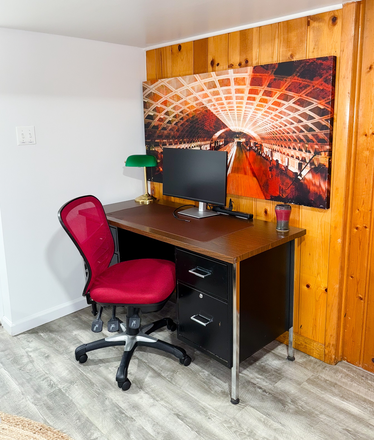 Workspace - Furnished Private Studio (Entrance, Bathroom, Kitchenette, & Laundry) House