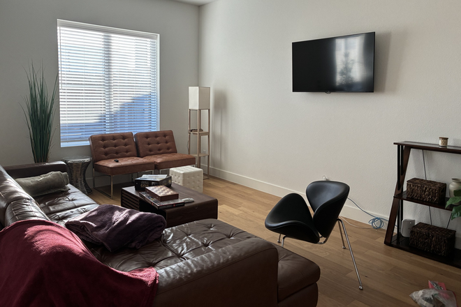 Living room - The Urban Townhome - Close to Campus