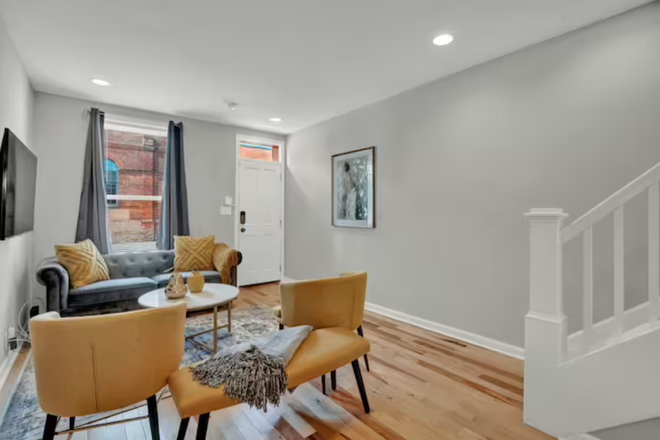 Living room - Classic Elegant Home at Hopkins 2 bd 2.5 ba