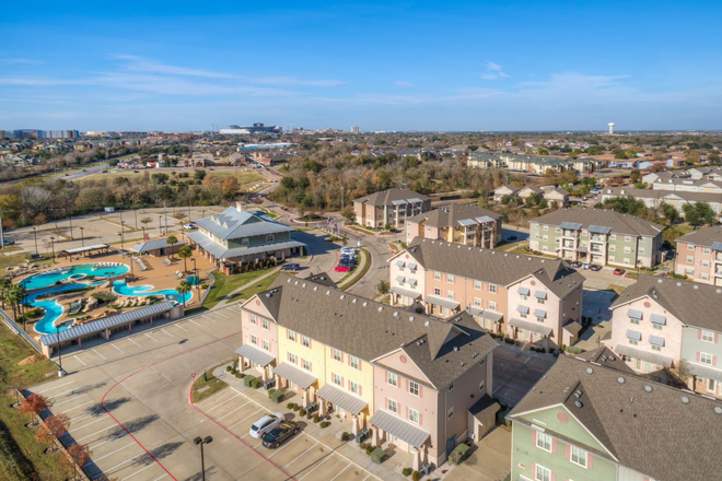 Outside Arial View - Campus Village at College Station