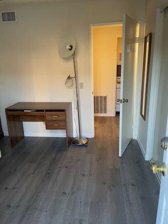 Bedroom to kitchenette - Private studio/room for rent Grand Terrace House