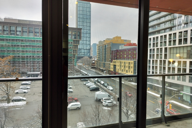 Balcony 6th floor - Fully Furnished Modern 2Bed 2Bath well laid out Downtown Condo