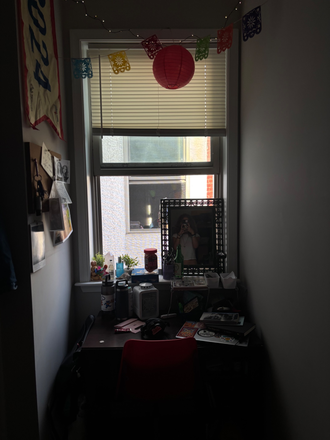 Bedroom- desk area - AMAZING FUN WONDERFUL SUBLET AVAILABLE! 3 bedrooms with private bathroom.