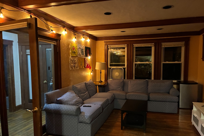 Living Room - (summer subletters) 4 bedrooms available on Lake Street in Brighton Duplex