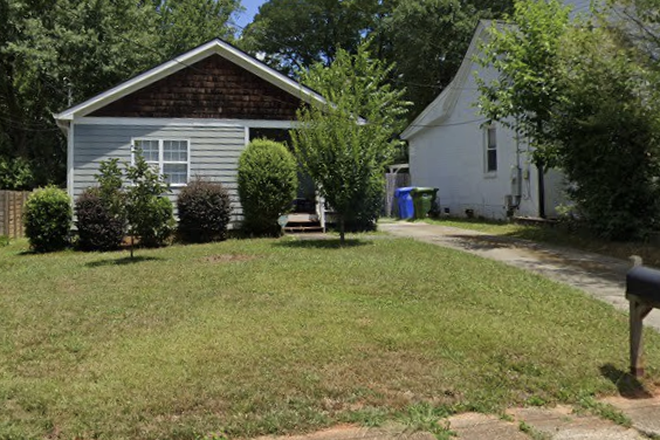 front view of house with plum and persimmon trees - Renovated Home on Quiet Street in a Walkable Neighboorhood